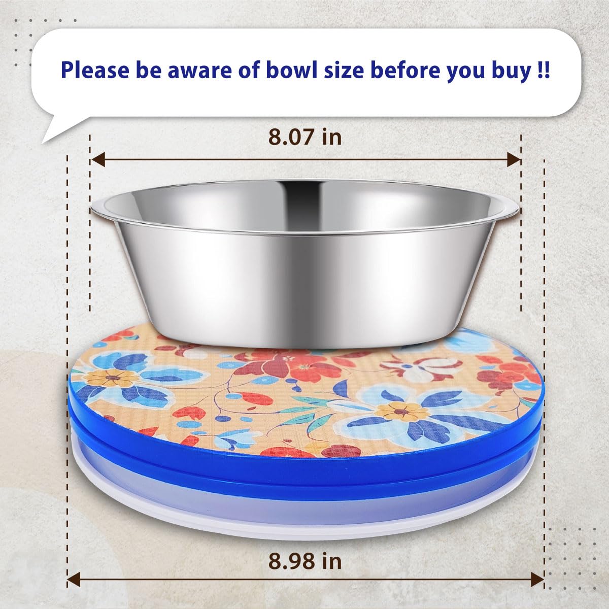 SoulThink® Ant Proof Cat Dog Bowl Tray - New Innovation Anti Ant Pet Food Dish Indoor No Chemical No Water Needed Different from Traditional Ant Trap (Turquoise Green)
