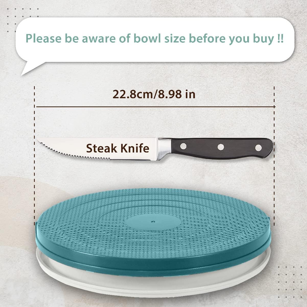 SoulThink® Ant Proof Cat Dog Bowl Tray - New Innovation Anti Ant Pet Food Dish Indoor No Chemical No Water Needed Different from Traditional Ant Trap (Turquoise Green)